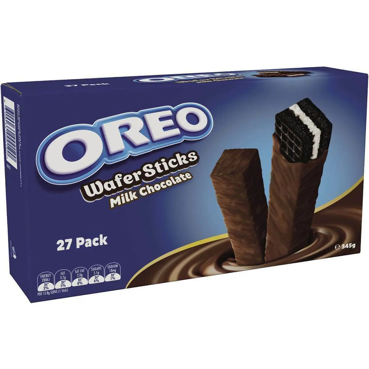 Oreo Wafer Sticks Milk Chocolate - 345g