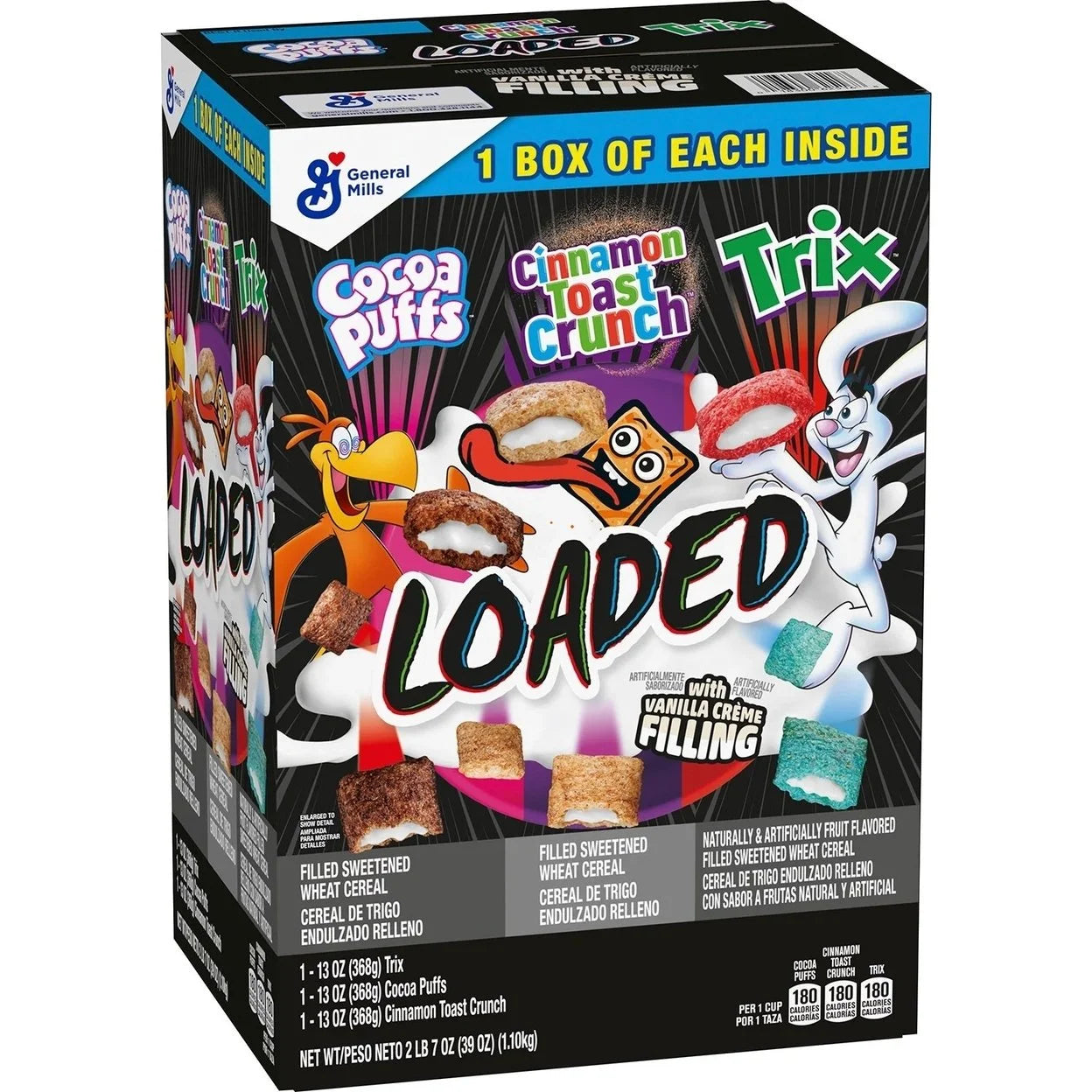 General Mills Loaded Cereal Variety Pack - 1.1kg