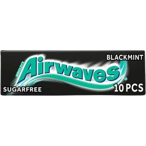 Airwaves Black Mint Chewing Gum - 14g