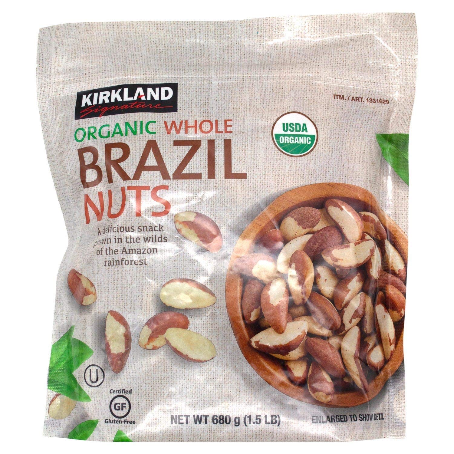 Kirkland Signature Organic Brazil Nuts - 680g