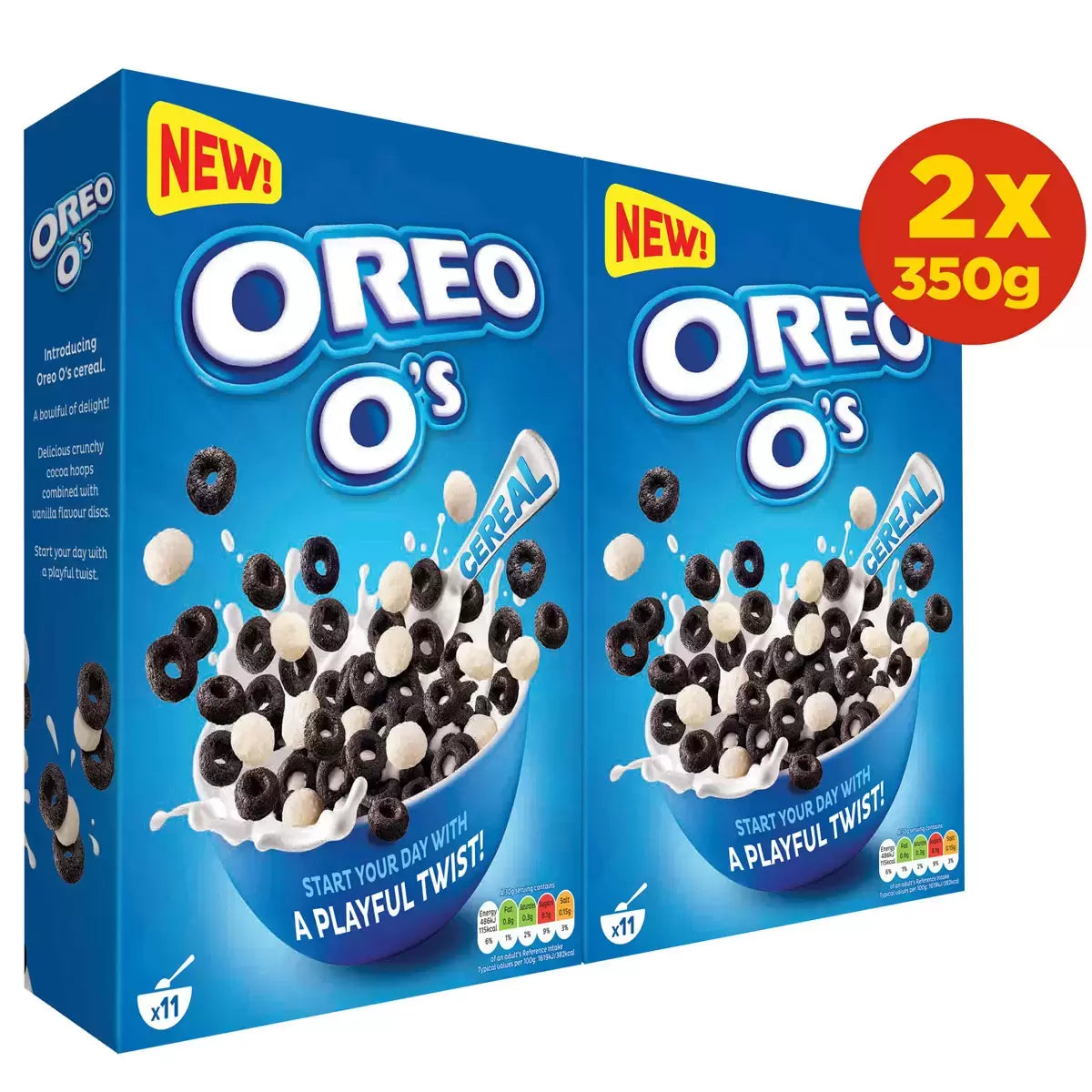 Oreo O's Cereal - 350g (pack of 2)