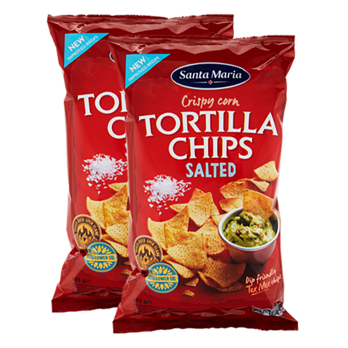 Santa Maria Salted Tortilla Chips - 475g ( Pack of 2 )