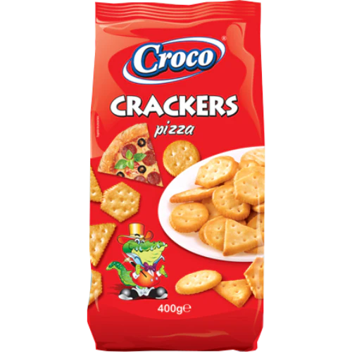 Croco Crackers Pizza - 400g