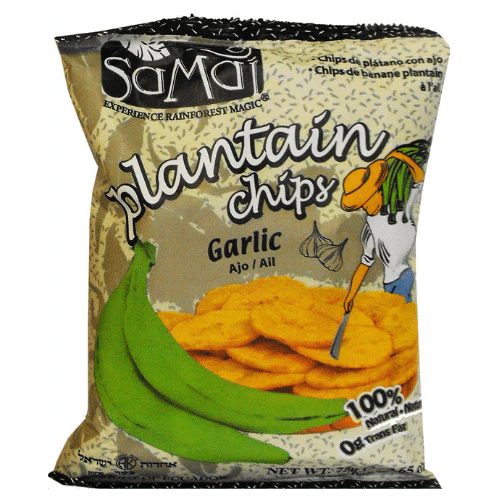 Samai Plantain Chips Garlic - 75g