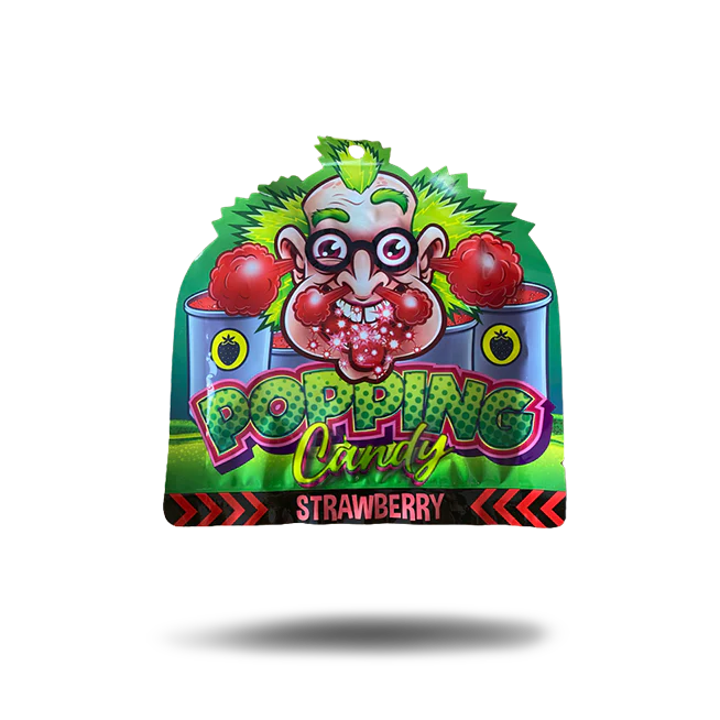 Dr Sour Popping Candy Strawberry - 15g