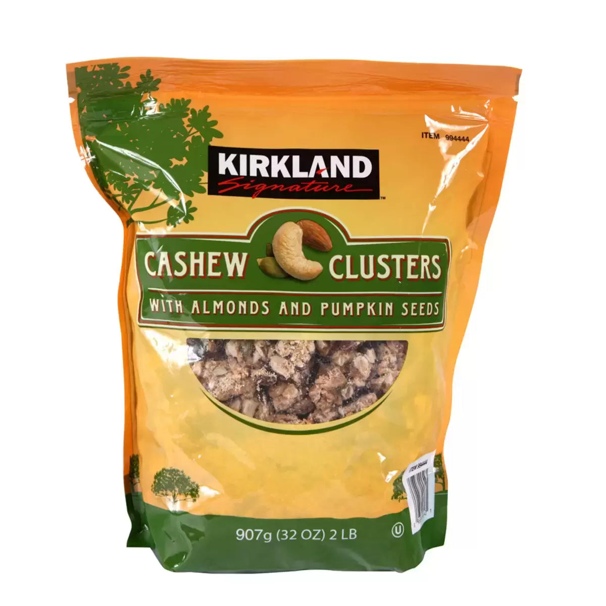 Kirkland Signature Cashew Clusters with Almonds & Pumpkin Seeds - 907g