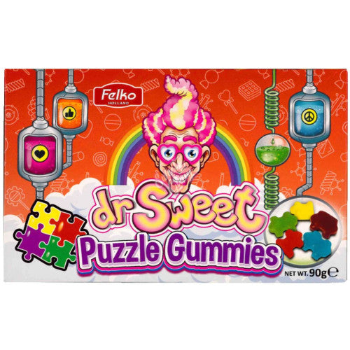 Dr Sweet Puzzle Gummies Theatre Box - 90g