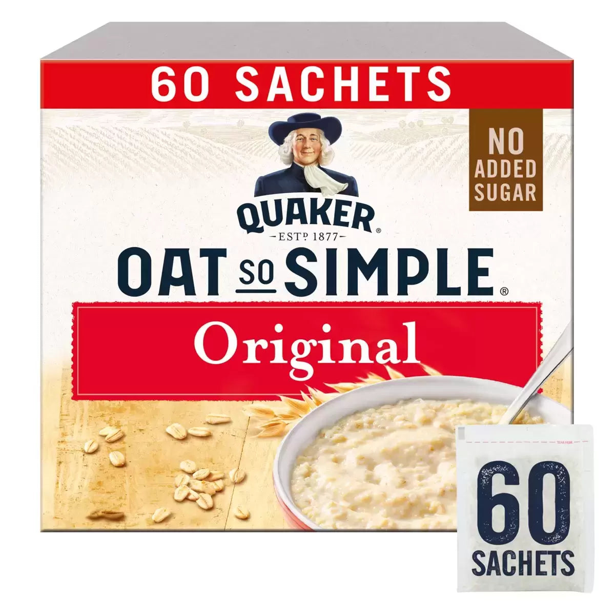 Quaker Oat So Simple Original - 60 x 27g