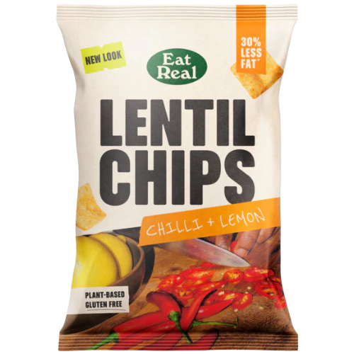 Eat Real Lentil Chilli & Lemon - 113g