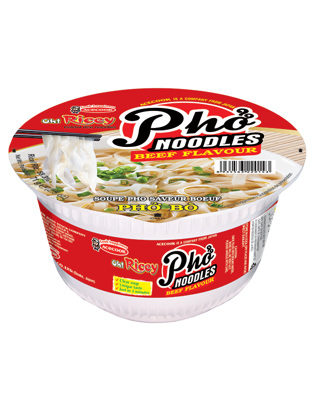 Oh! Ricey Pho Noodles Beef Flavour - 71g