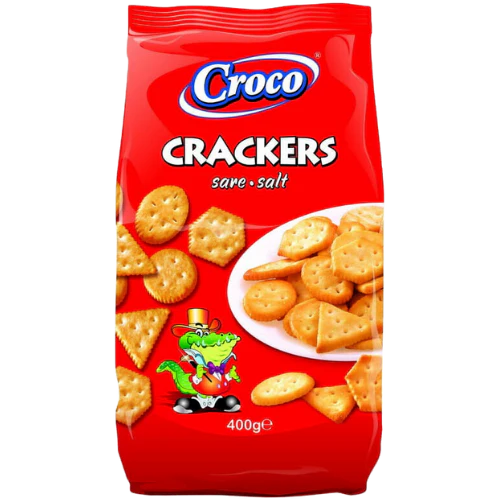 Croco Crackers Salted - 400g