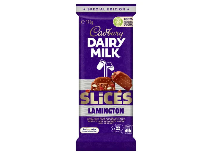 Cadbury Slices Lamington - 175g