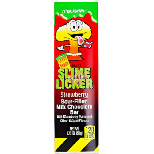 Toxic Waste Slime Licker Strawberry Chocolate Bar - 57g