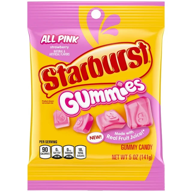 Starburst Gummies All Pink - 141g