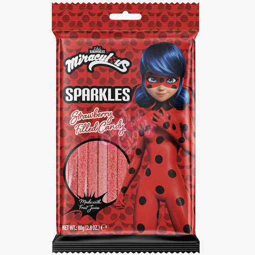 Miraculous Sparkles Filled Starwberry - 80g