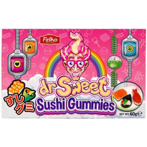 Dr Sweet Sushi Gummies Theatre Box - 60g