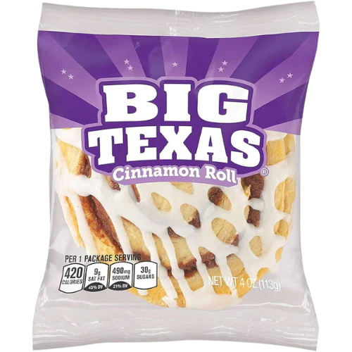 Cloverhill Bakery Big Texas Cinnamon Roll - 113g