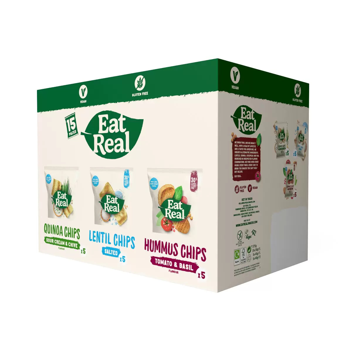 Eat Real Variety Box - Pack of 15
