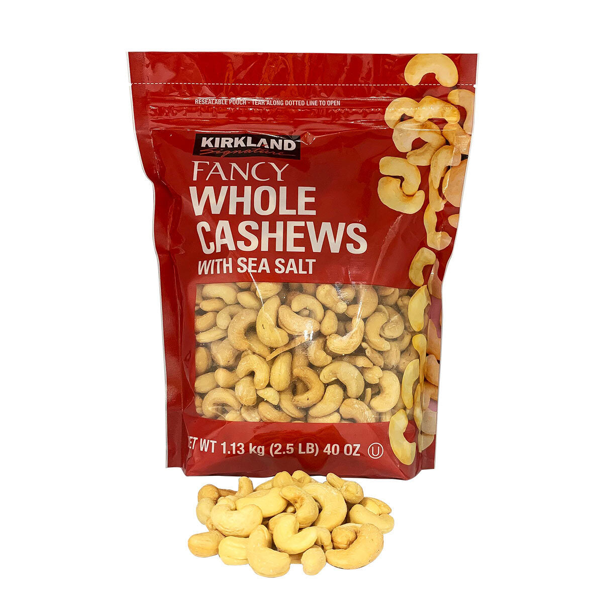 Kirkland Signature Salted Cashews - 1.13kg