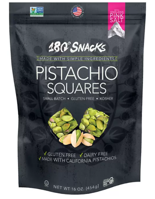 180° Snacks Pistachio Squares - 454g