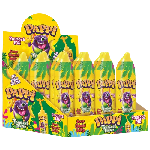 Pappi Banana Sour Liquid Jelly - 50ml