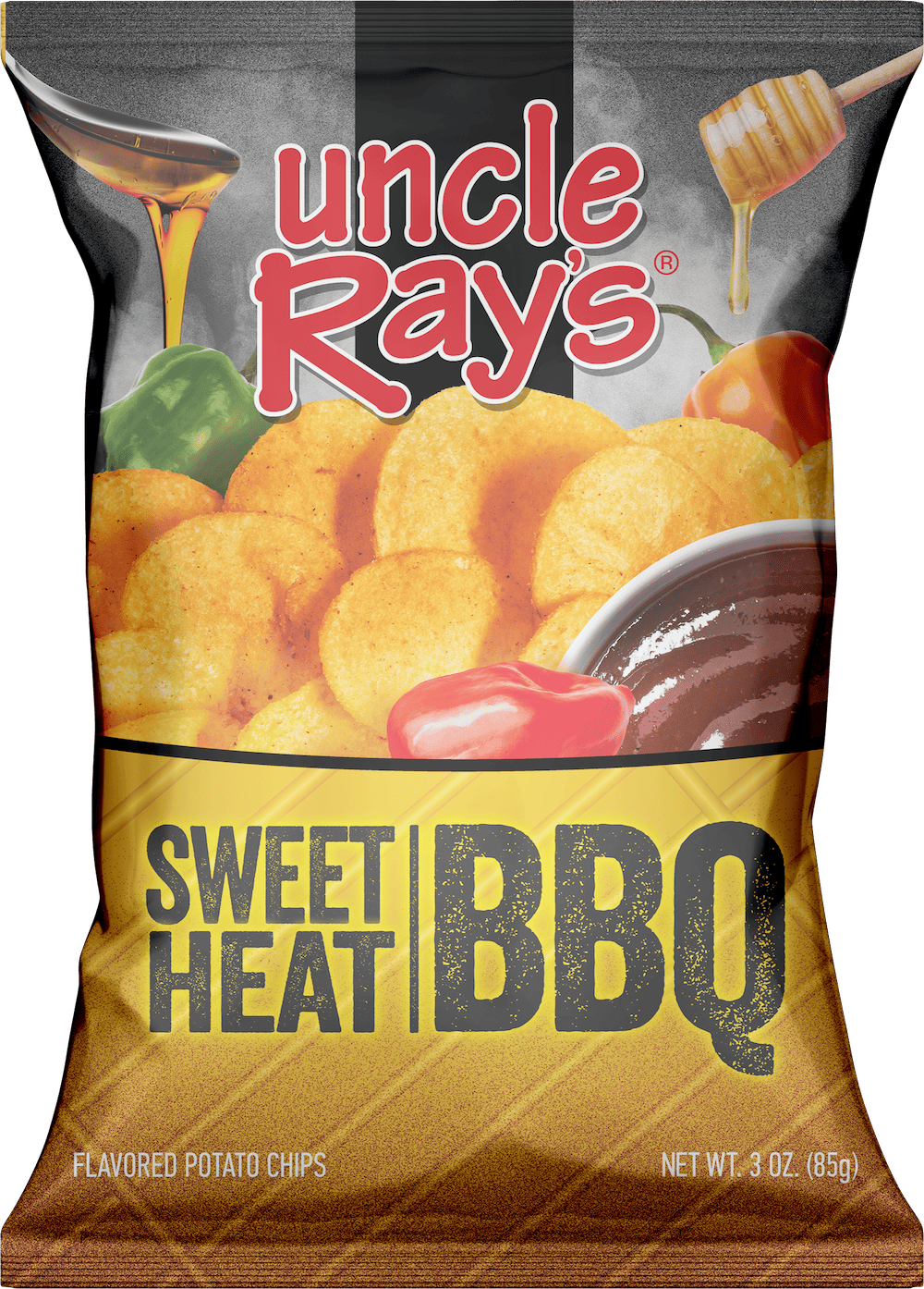 Uncle Ray's Sweet Heat BBQ Potato Chips - 85g