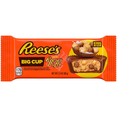 Reese's Big Cup with Reese's Puffs King Size - 68g