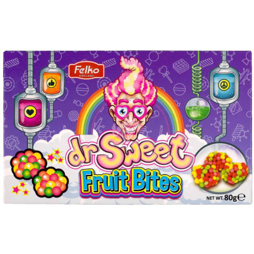 Dr Sweet Fruit Bites Theatre Box - 90g - Greens Essentials