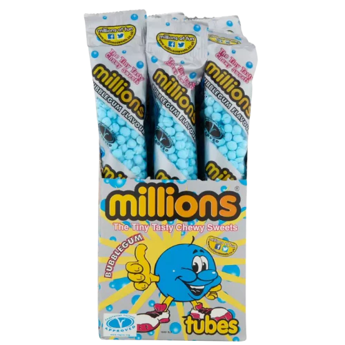Millions Bubblegum Tube - 55g