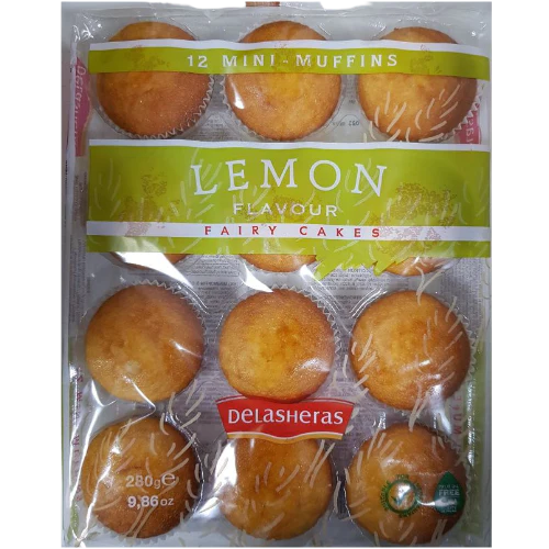 Delasheras Mini Muffins Lemon Cake - 180g