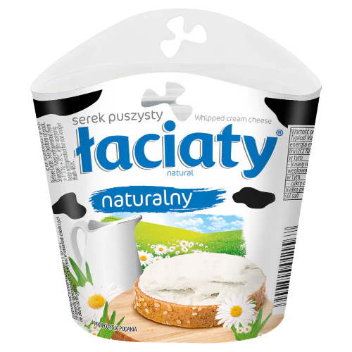 Mlekpol Laciaty Natural Whipped Cream Cheese - 150g