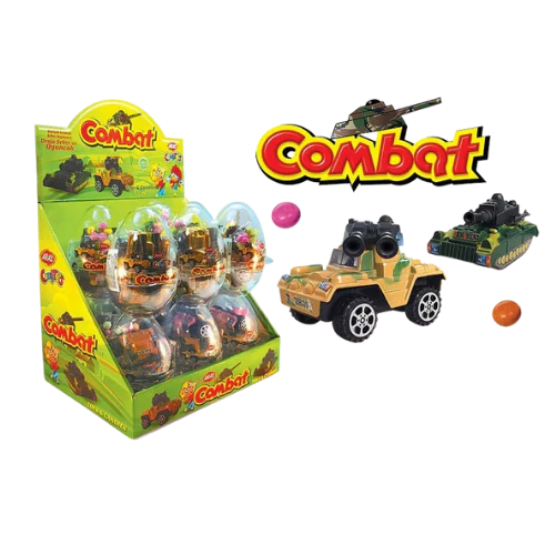 Aras Candy With Combat Toy - 20g