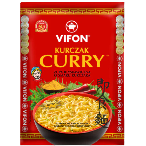 Vifon Noodles Curry Chicken - 70g