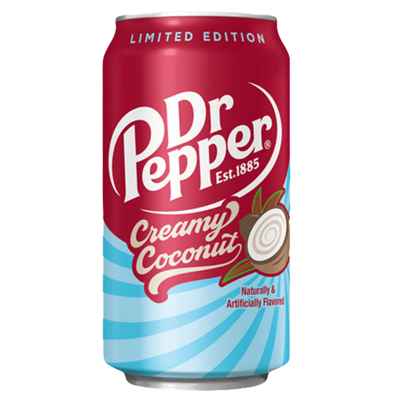 Dr Pepper Creamy Coconut - 355ml