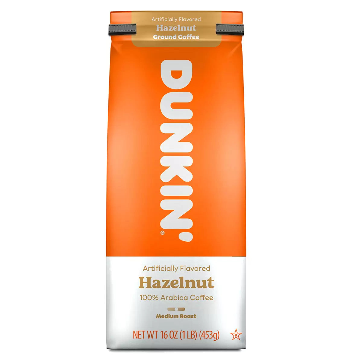 Dunkin' Hazelnut Ground Coffee - 453g