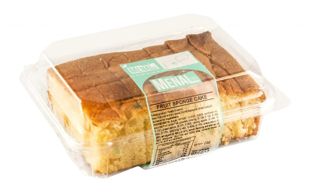 Menal Furit Sponge Cake - 350g