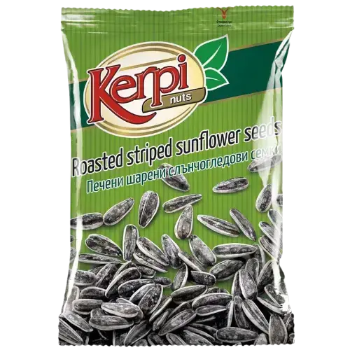 Kerpi Sunflower Seeds Striped Green Pack - 80g