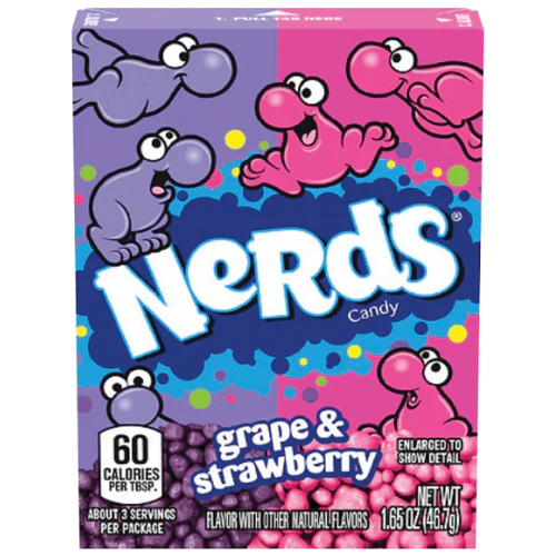 Nerds Grape & Strawberry - 46.7g - Greens Essentials