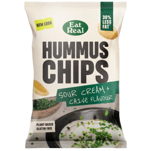 Eat Real Hummus Sour Cream & Chives  - 135g