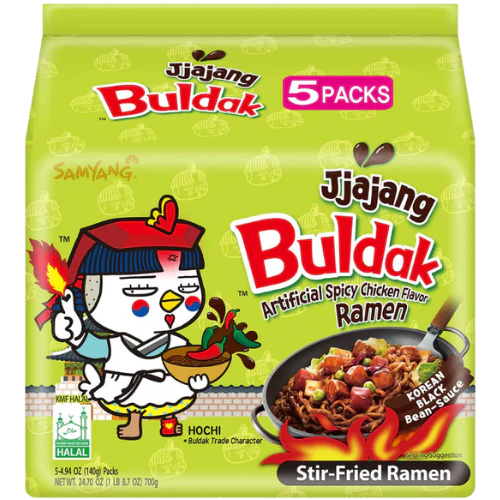 Samyang Buldak Jiajang Hot Chicken Ramen - 140g