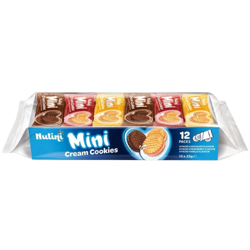 Nutini Mini Cream Cookies - 35g