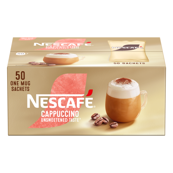 Nescafé Gold Cappuccino Sachets - 14.2g - Pack of 50