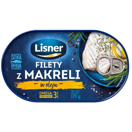 Lisner Mackerel In Oil - 170g