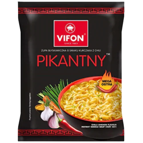 Vifon Noodles Pikanty - Chilli Chicken - 70g