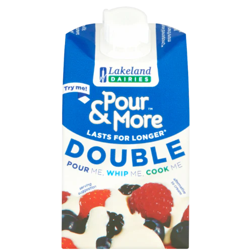Pour & More Double Cream - 250ml