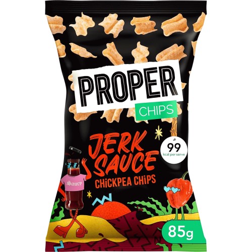 Proper Chickpea Chips *Jerk Sauce* - 85g