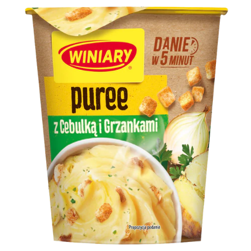 Winiary Hot Pot Puree With Fried Onions And Croutons - 59g
