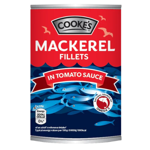 Cooke'S Mackerel In Tomato Sauce - 425g