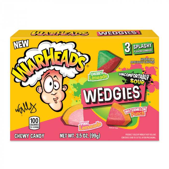 Warheads Wedgies Theater Box - 85g