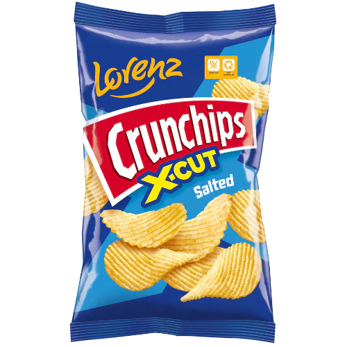 Lorenz Crunchips Sol (Salted) - 140g - Greens Essentials